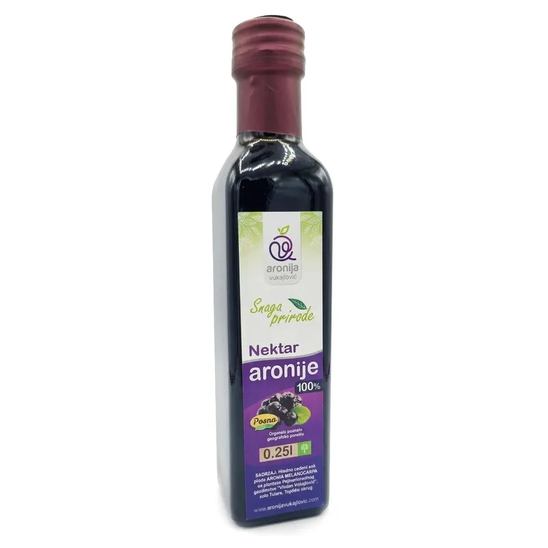 Nektar aronije 250 ml Aronija Vukajlović