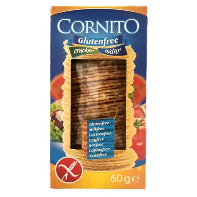 Krekeri originalni (sert. bez glutena) 60 g Cornito