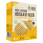 Hleb ovseni hrskavi sa kurkumom i crnim susamom 150 g Deus