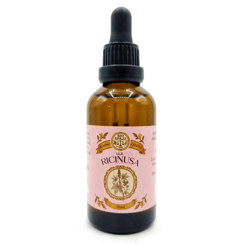 Ricinusovo ulje hladno ceđeno 50 ml Bio Špajz