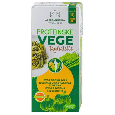 Proteinske Vege taljatele (sert. bez glutena) 200 g Aleksandrija