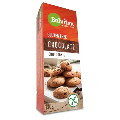 Keks sa komadićima čokolade (sert. bez glutena) 130 g Balviten