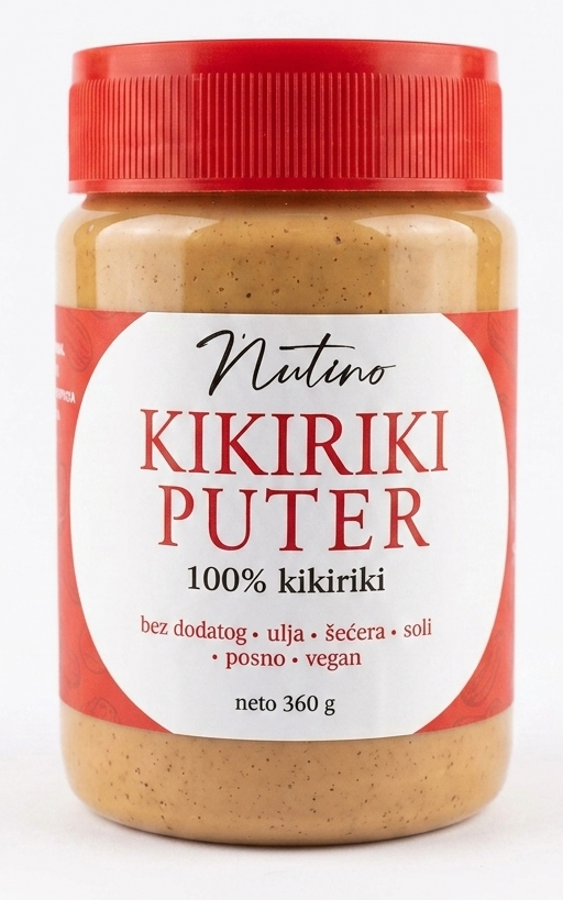 Nutino Kikiriki puter 360g