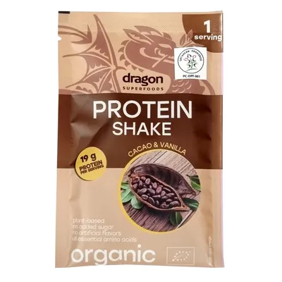 Protein shake kakao i vanila (organski proizvod) 30 g Dragon Superfoods