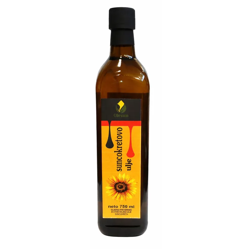 Ulje suncokreta hladno ceđeno 750 ml Oleum