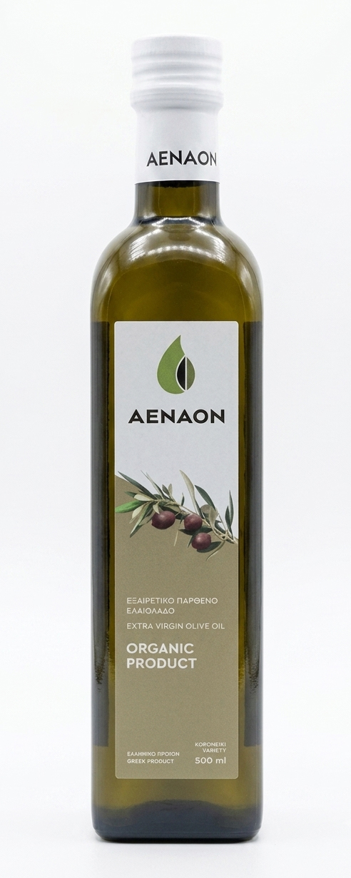 Ekstra devičansko maslinovo ulje (organski proizvod) 500 ml Aenaon
