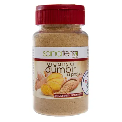 Đumbir u prahu (organski proizvod) 50 g Sanaterra