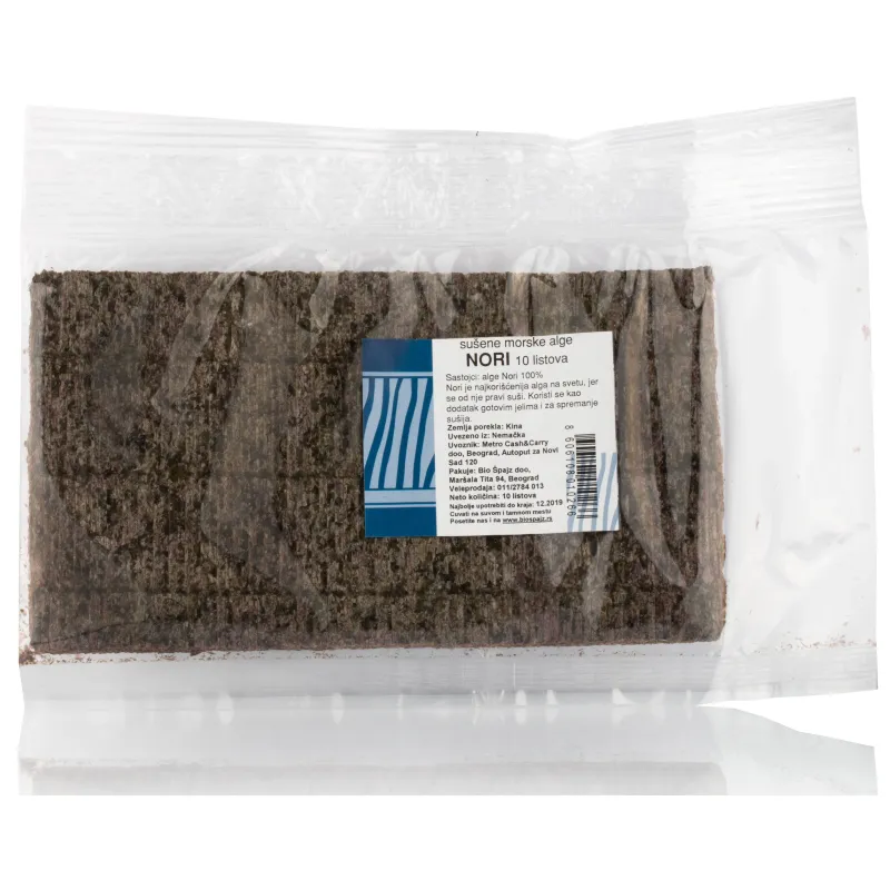 Alge Nori 10 listova Bio Špajz