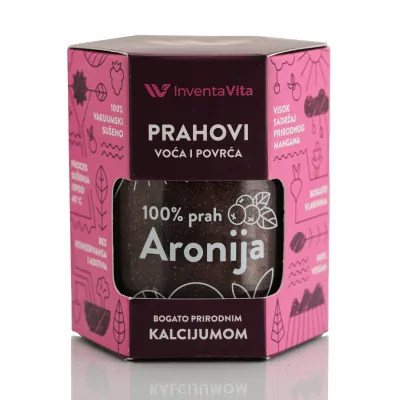 Aronija prah 75 g Inventa Vita