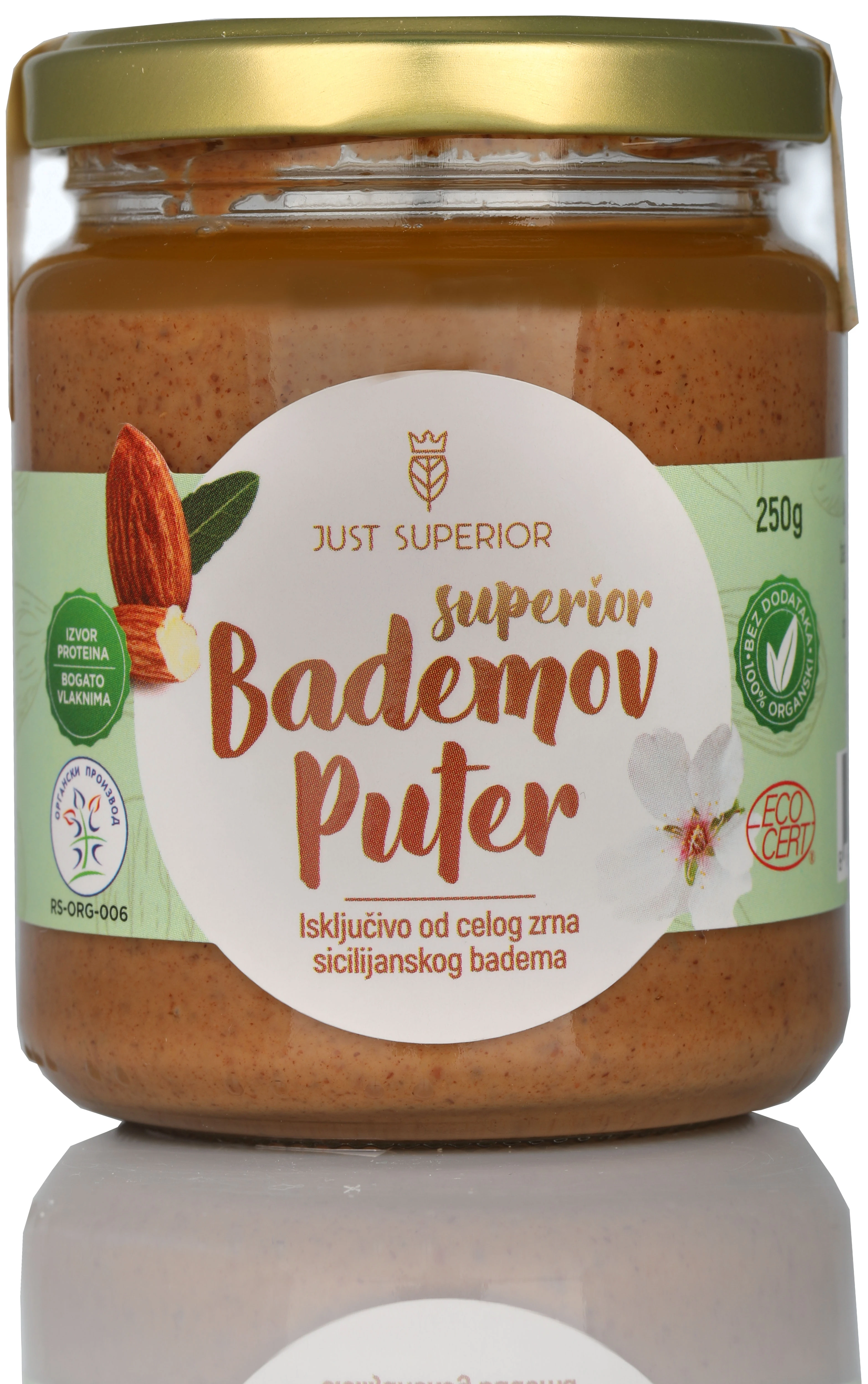 Bademov puter (organski proizvod) 250 g