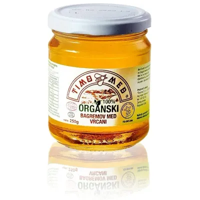 Bagremov med (organski proizvod) 250 g Timomed