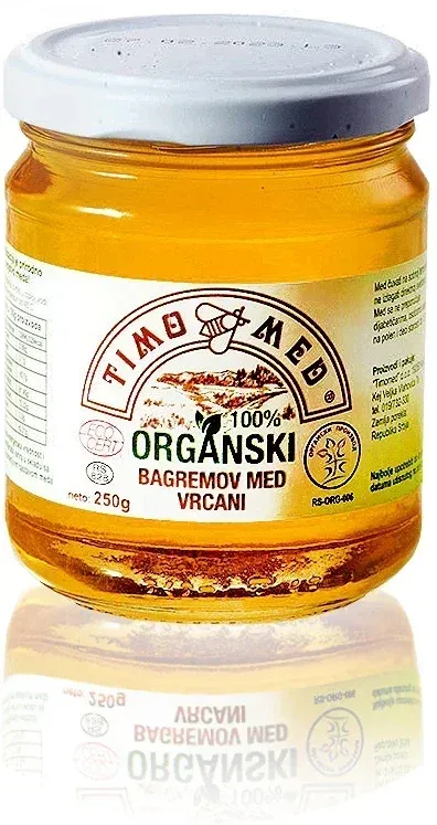Bagremov med (organski proizvod) 250 g Timomed
