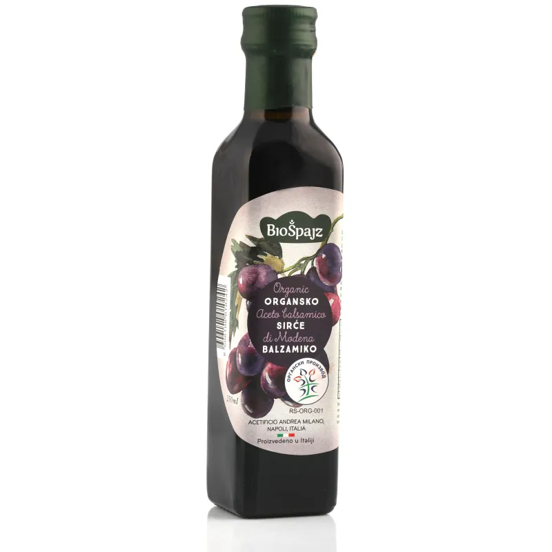 Balzamiko sirće iz Modene (organski proizvod) 250 ml Bio Špajz