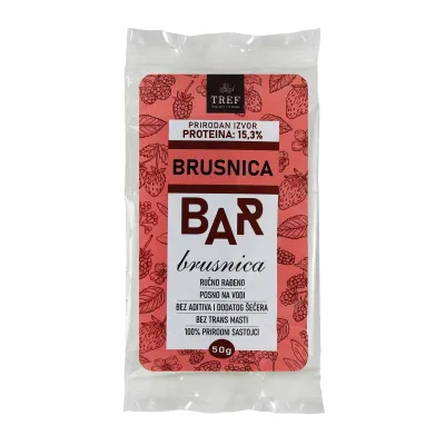 Bar brusnica 50 g Tref