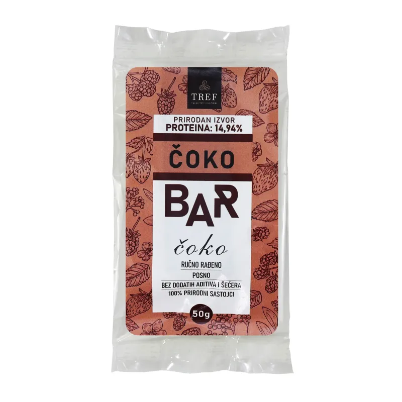 Bar čokolada 50 g Tref