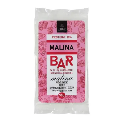 Bar malina 50 g Tref