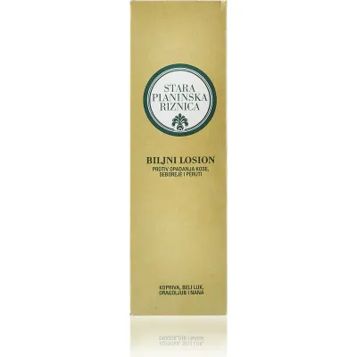 Biljni losion za kosu - protiv peruti, seboreje i opadanja kose 150 ml Stara planinska riznica