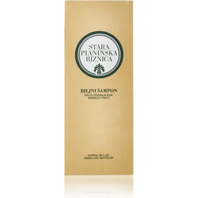 Biljni šampon protiv peruti, seboreje i opadanja kose 200 ml Stara planinska riznica