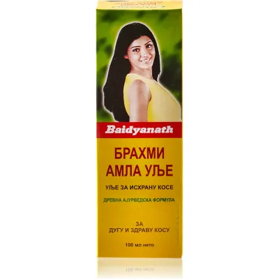 Brahmi amla - ulje za gustu kosu i jake nerve 100 ml Baidyanath