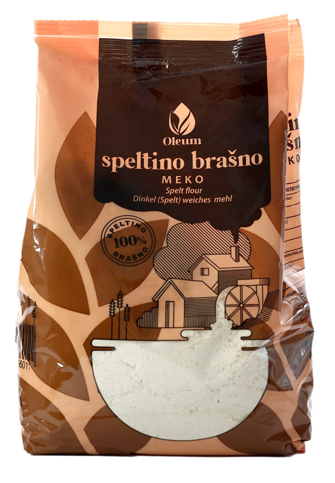 Brašno speltino meko 500 g Oleum