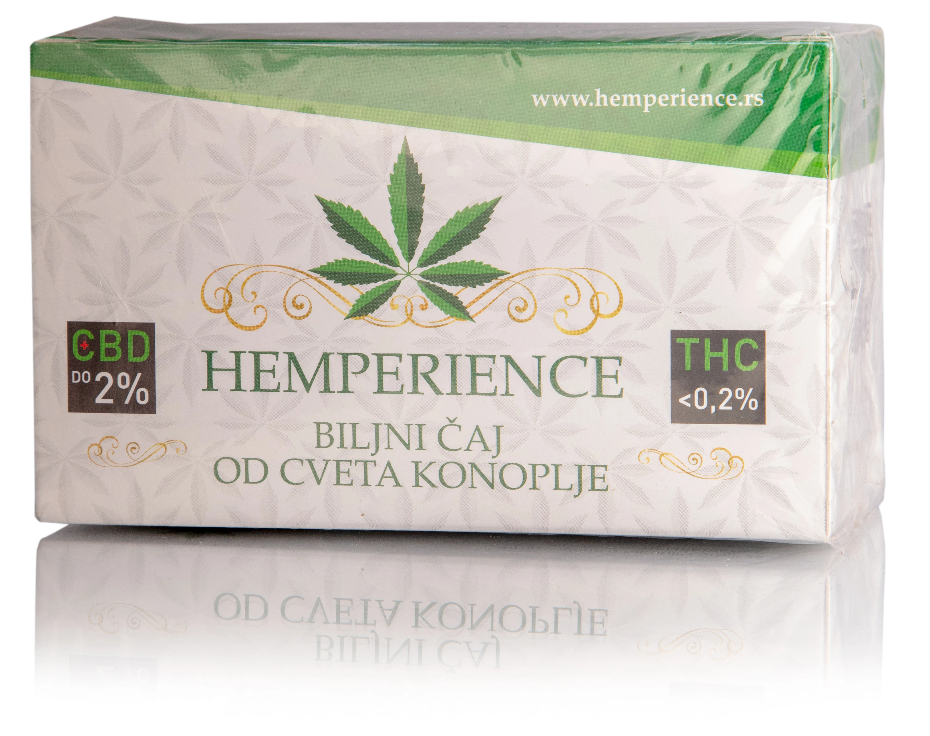 Čaj od konoplje 20 filter kesica Hemperience
