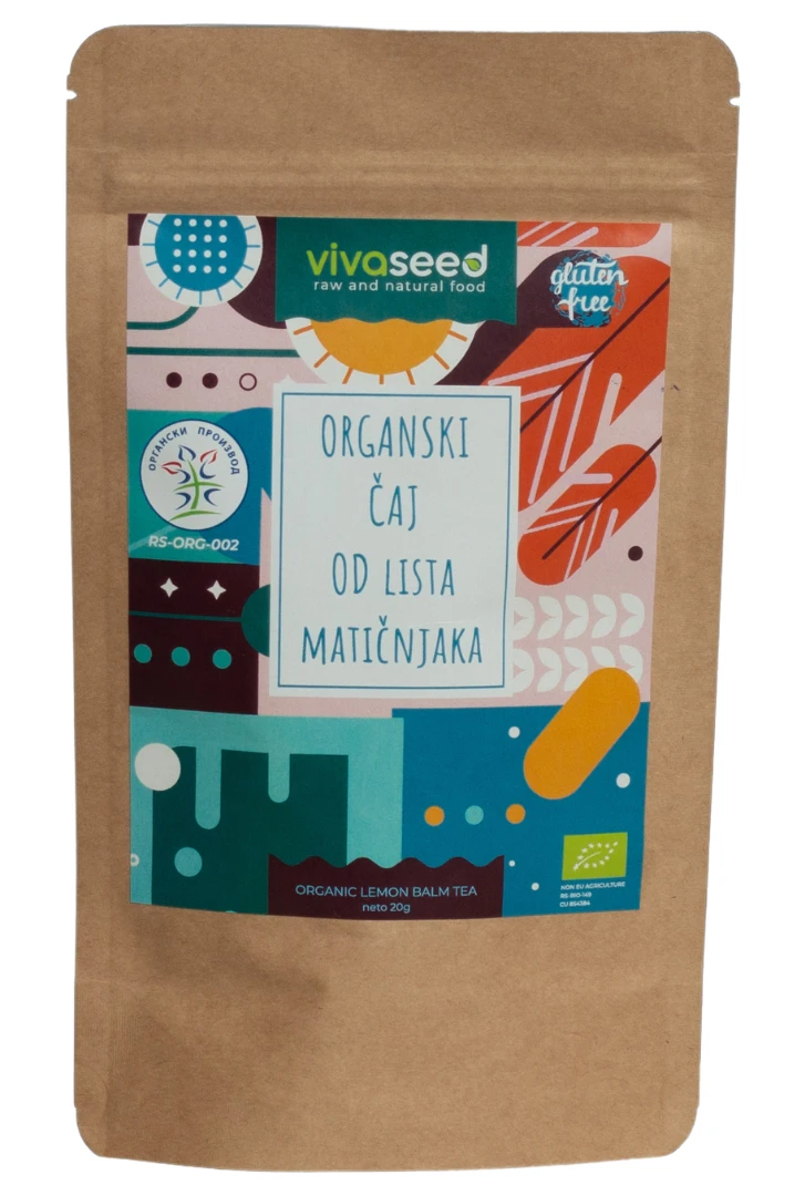 Čaj od lista matičnjaka (organski proizvod) 20 g Vivaseed