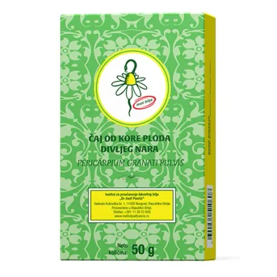 Čaj od usitnjene kore divljeg nara 50 g IPLB Dr Josif Pančić