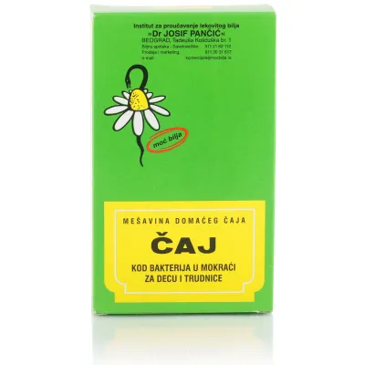 Čaj protiv bakterija u mokraći za decu i trudnice (čaj br.85) 100 g IPLB Dr Josif Pančić