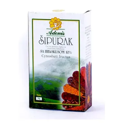 Čaj šipurak sa hibiskusom 10% 50 g Adonis