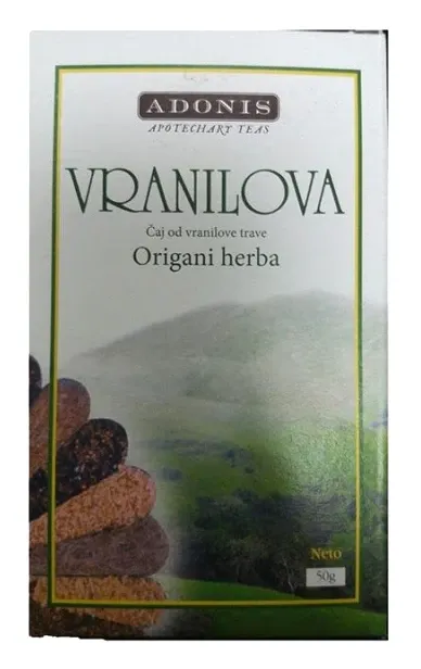 Čaj vranilova 50 g Adonis