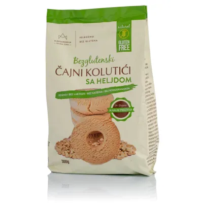 Čajni kolutići sa heljdom (sert. bez glutena) 300 g Aleksandrija