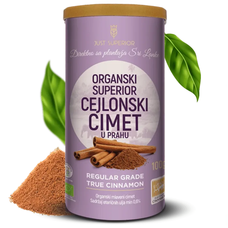 Cejlonski cimet (organski proizvod) 100 g Just superior