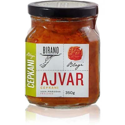Cepkani ajvar - blagi 350 g Strela
