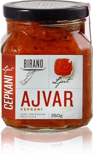 Cepkani ajvar - ljuti 350 g Strela 