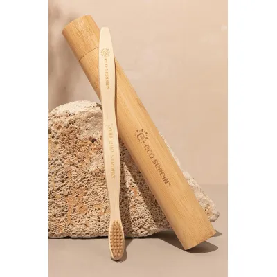 Četkica za zube sa futrolom od bambusa za odrasle Ecoserein