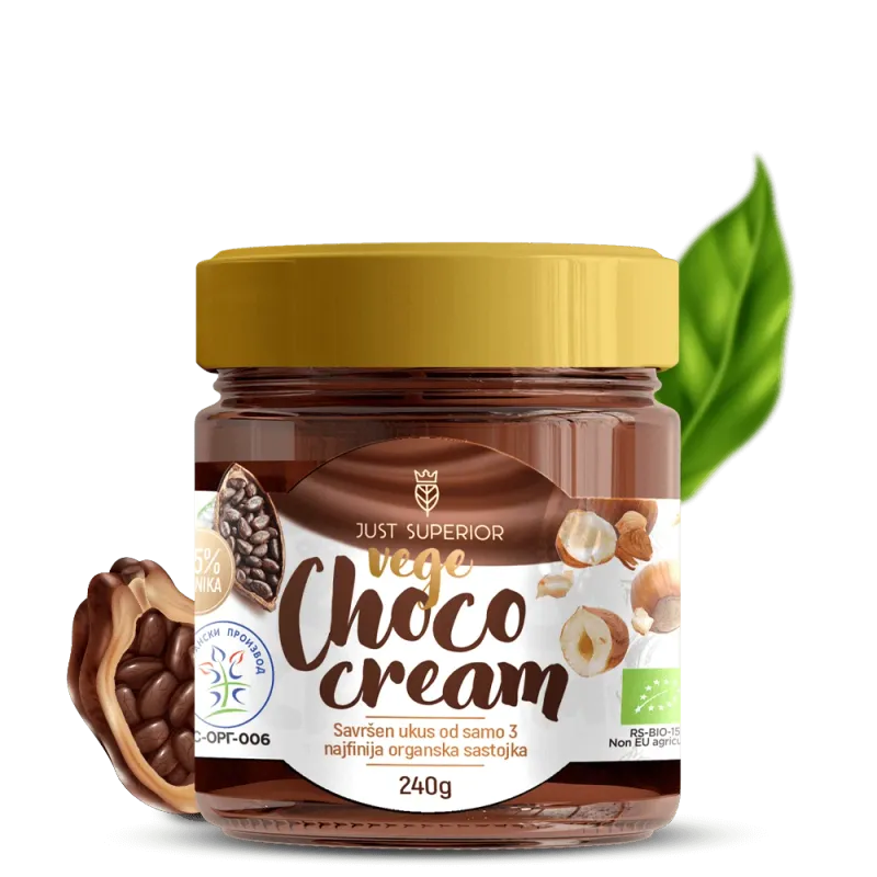 Choco vege krem (organski proizvod) 240 g Just superior