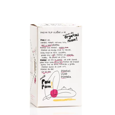 Ciklusni uložak dnevni slip 40 kom Pom Pom