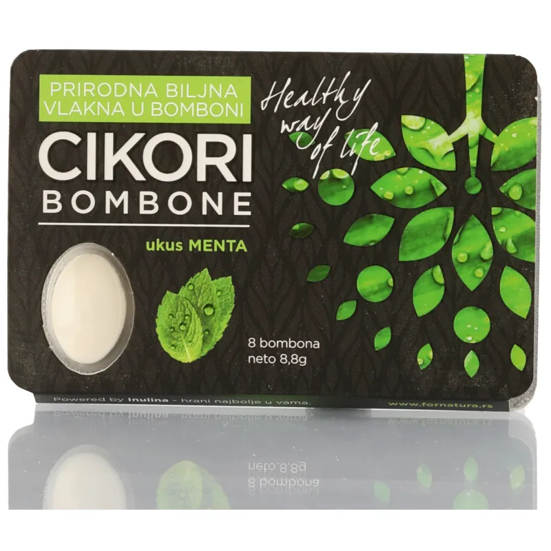 Cikori bombone ukus menta 8.8 g For Natura