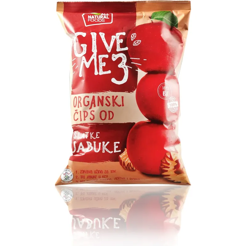 Čips od jabuke Sweety (organski proizvod) 40 g All Natural Foods