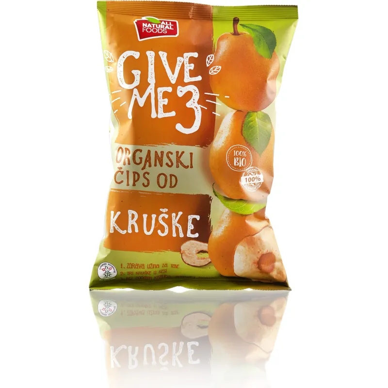 Čips od kruške (organski proizvod) 40 g All Natural Foods
