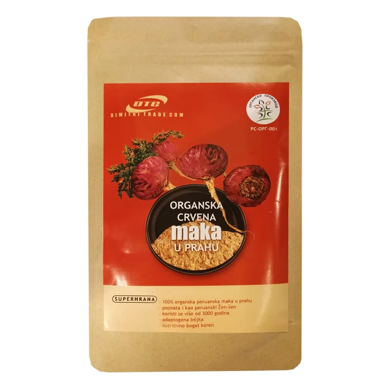Crvena maka (organski proizvod) 100 g Superhrana