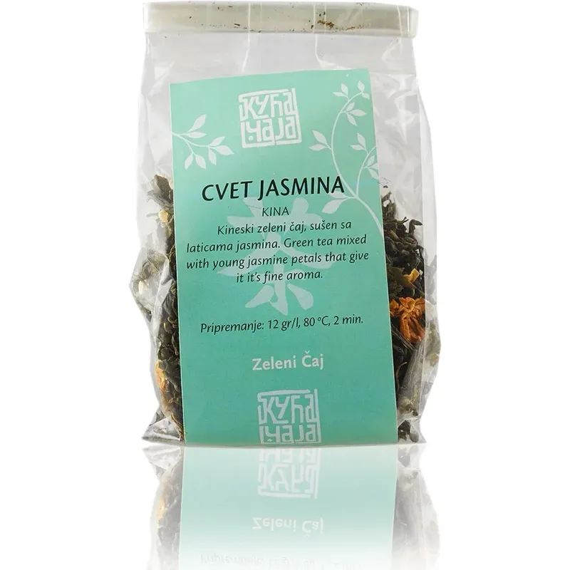 Cvet jasmina - kineski zeleni čaj sa laticama jasmina 50 g