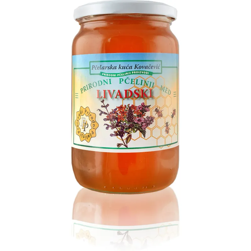 Cvetno-livadski med 980 g Pčelarska kuća Kovačević