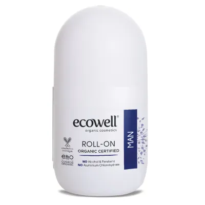 Dezodorans roll-on za muškarce (organski proizvod) 75 ml Ecowell