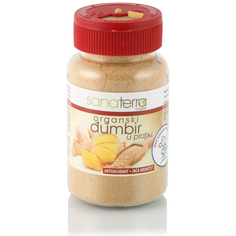 Đumbir u prahu (organski proizvod) 50 g Sanaterra