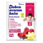 Dobra ovsena kaša malina i vanila 60 g Lomax