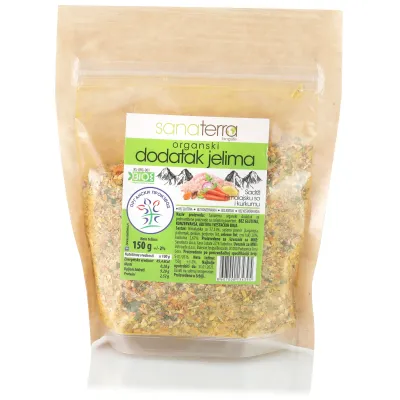 Dodatak jelima (organski proizvod) 150 g Sanaterra