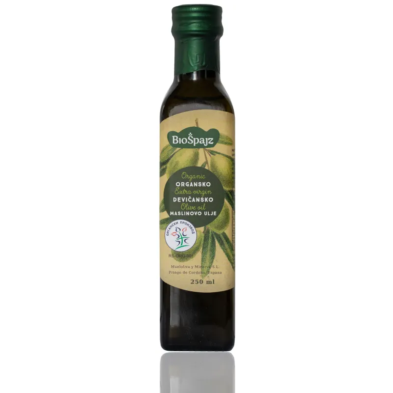 Ekstra devičansko maslinovo ulje (organski proizvod) 250 ml Bio Špajz