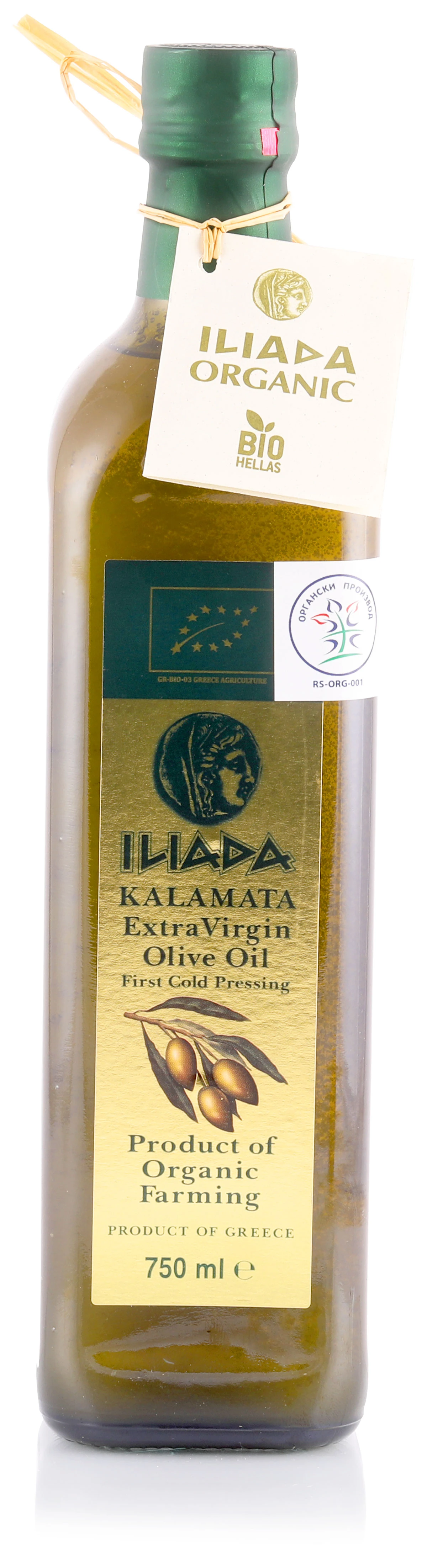 Ekstra devičansko maslinovo ulje (organski proizvod) 750 ml