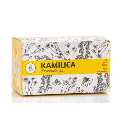 Filter čaj od cveta kamilice 20 kesica IPLB Dr Josif Pančić